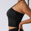 Premium Crop Top Sports Bra with Built-In Pads for Women