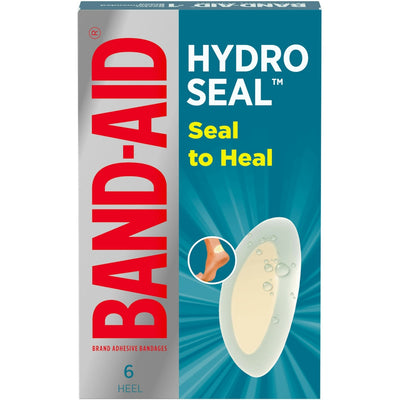 Band-Aid Hydro Seal Blister Heels Adhesive Bandages - 6 Count