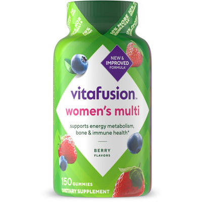 Gomitas Multivitamínicas para Mujeres Vitafusion - 150 Conteo