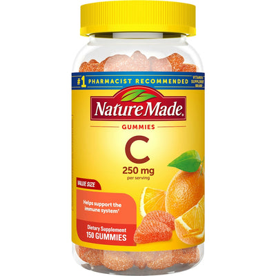 Nature Made Vitamin C Gummies 250 Mg - 150 Count