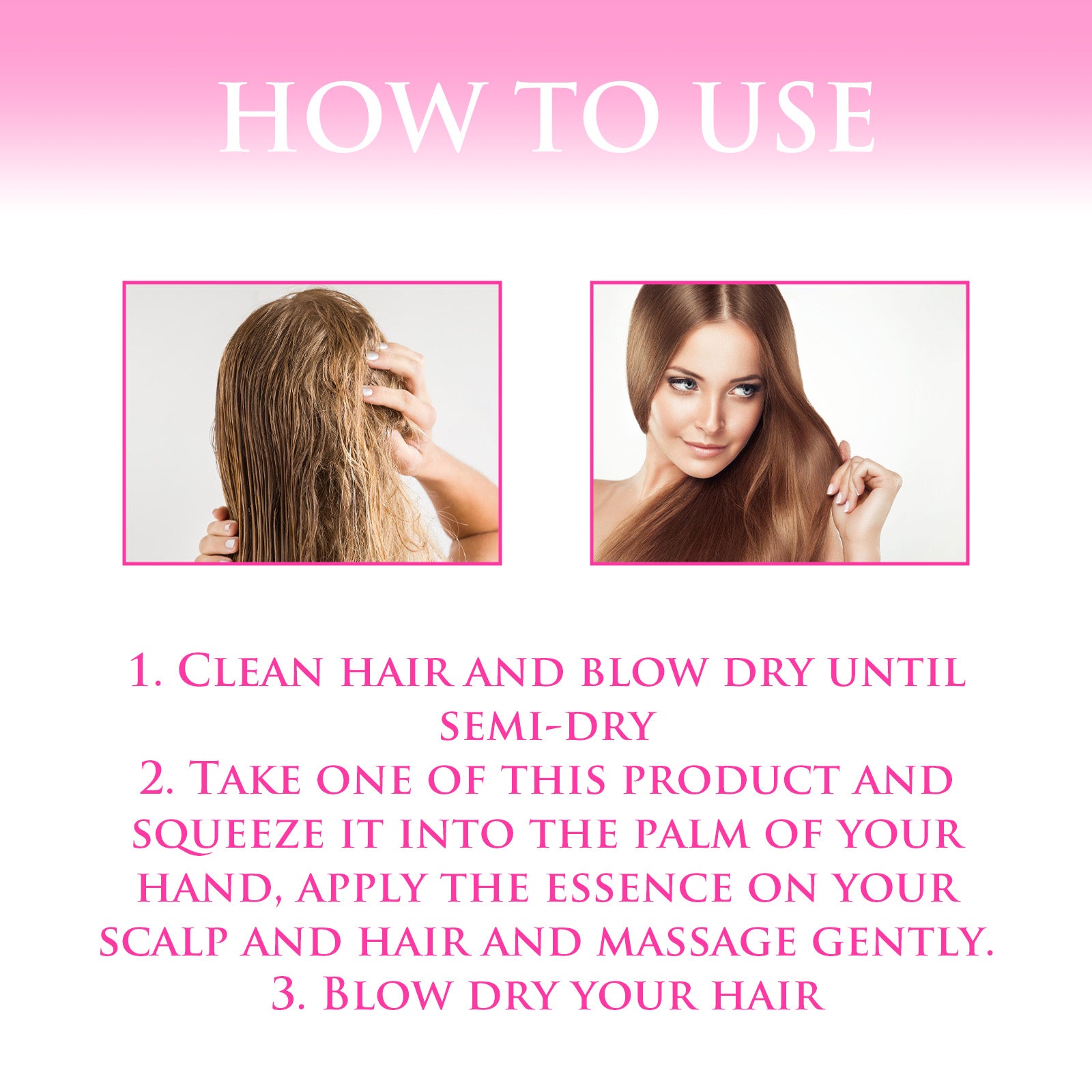 Hair Serum, Repair Hair Tail Frizz And Dryness Strong And Tough Hair Luster Smooth Hair Treatment Essence - Korvel