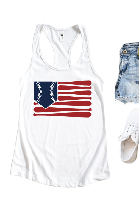 Baseball Flag 1889 Tank Top - Korvel
