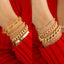 Hip hop Sweet Cool Diamond Set Cuban Buckle Bracelet Christmas Style Stacked Metal Smooth Bracelet for Women - Korvel