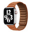 Suitable For iwatch8 Watchband S7 SE 6/5/43 Magnetic Suction New Leather Loopback Chain Apple Watch Wristband - Korvel