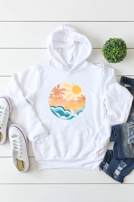 Sunshine Scene Unisex Hoodie - Korvel