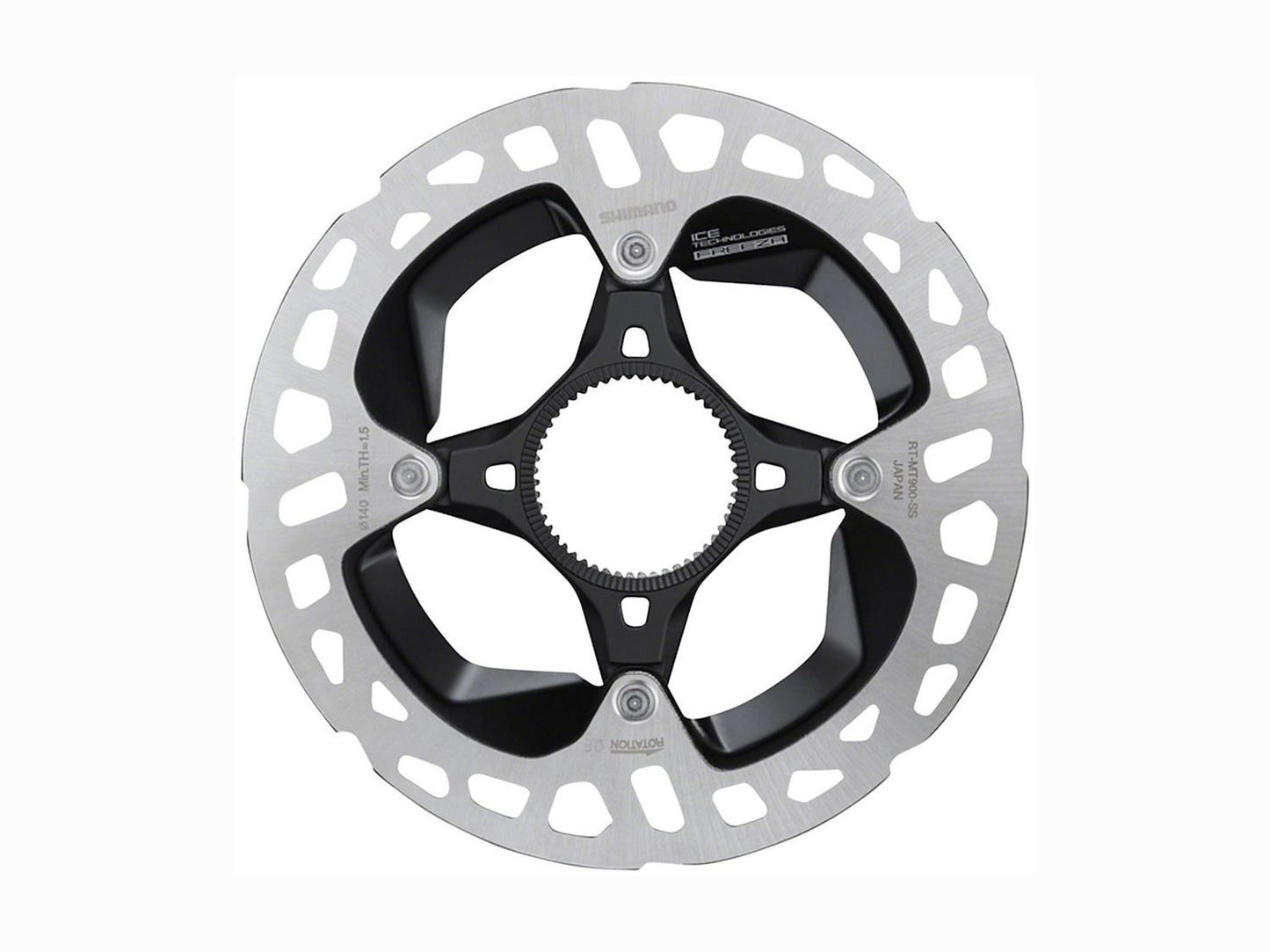 Rotor Centerlock Shimano MT900 XTR 140mm - Argent/Noir