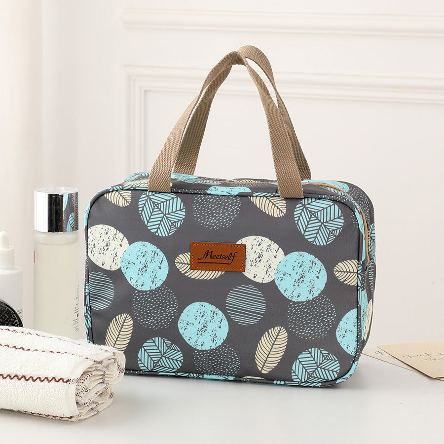 Trousse de toilette de voyage portable à haute capacité