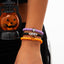 Halloween Soft Ceramic Elastic Bracelet Set Dark Wind Pumpkin Head Letter Bracelet - Korvel