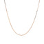 Chaîne classique en or rose 18 carats - 0,60 mm