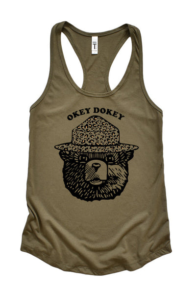 Okey Dokey Racerback Tank Top