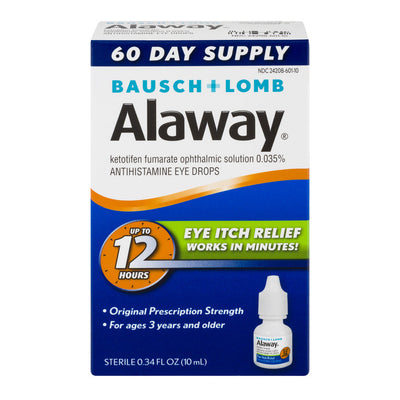 Alaway Eye Drops - Original Prescription Strength Relief