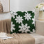 Christmas Pillow Cover (Excluding Pillow Core) Snowflake Velvet Jacquard Christmas Tree Elk Festival Decoration - Korvel