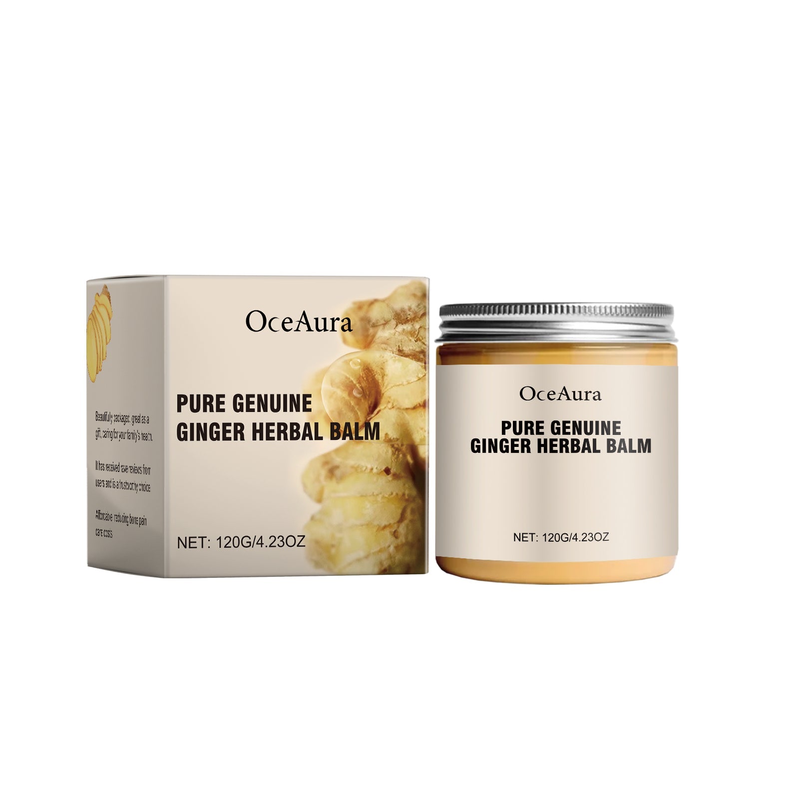 Ginger Herbal Cream Herbal Cream A Body Massage For Comfort On The Knee - Korvel