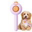 Peigne auto-nettoyant en acier inoxydable pour chiens