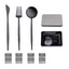 Premium 304 Stainless Steel Portable Flatware Set