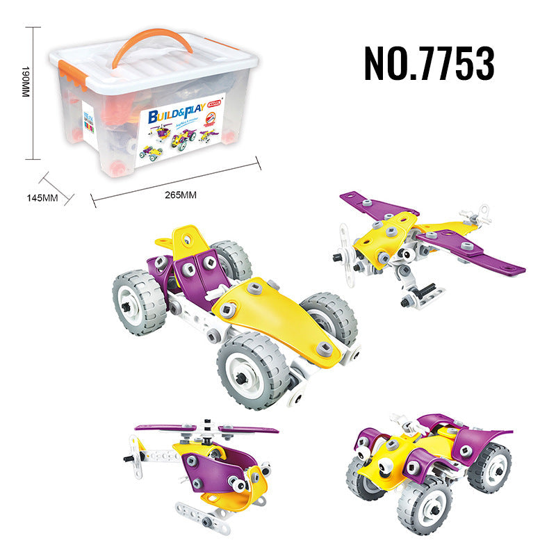 Juego de Bloques de Construcción Creativos para Niños - Juguete Educativo STEM