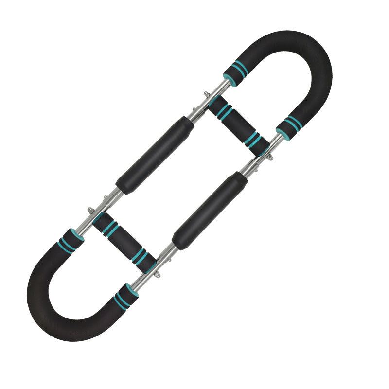 Adjustable Spring Twister Arm Exerciser: Strengthen forearms, triceps & chest. Portable home fitness gear. - Korvel