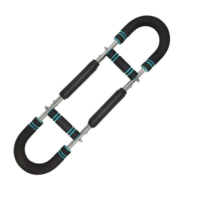 Adjustable Spring Twister Arm Exerciser: Strengthen forearms, triceps & chest. Portable home fitness gear. - Korvel