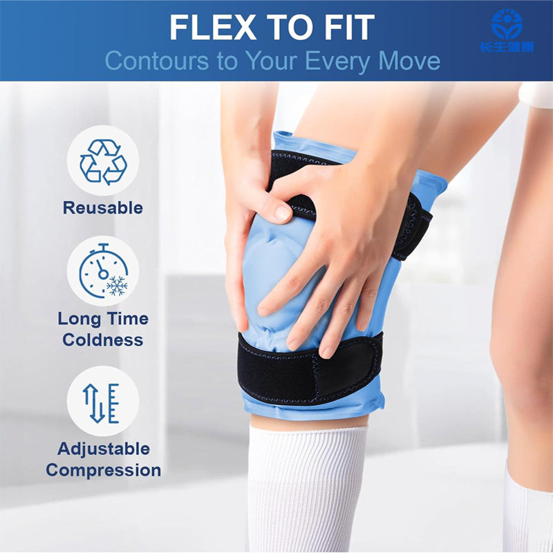 Premium Gel Knee Pad with Ice Pack for Sports