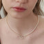 Collar de Lazo de Perlas de Cobre