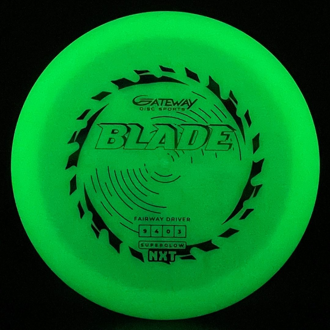 NXT Superglow Blade Disc Golf Driver