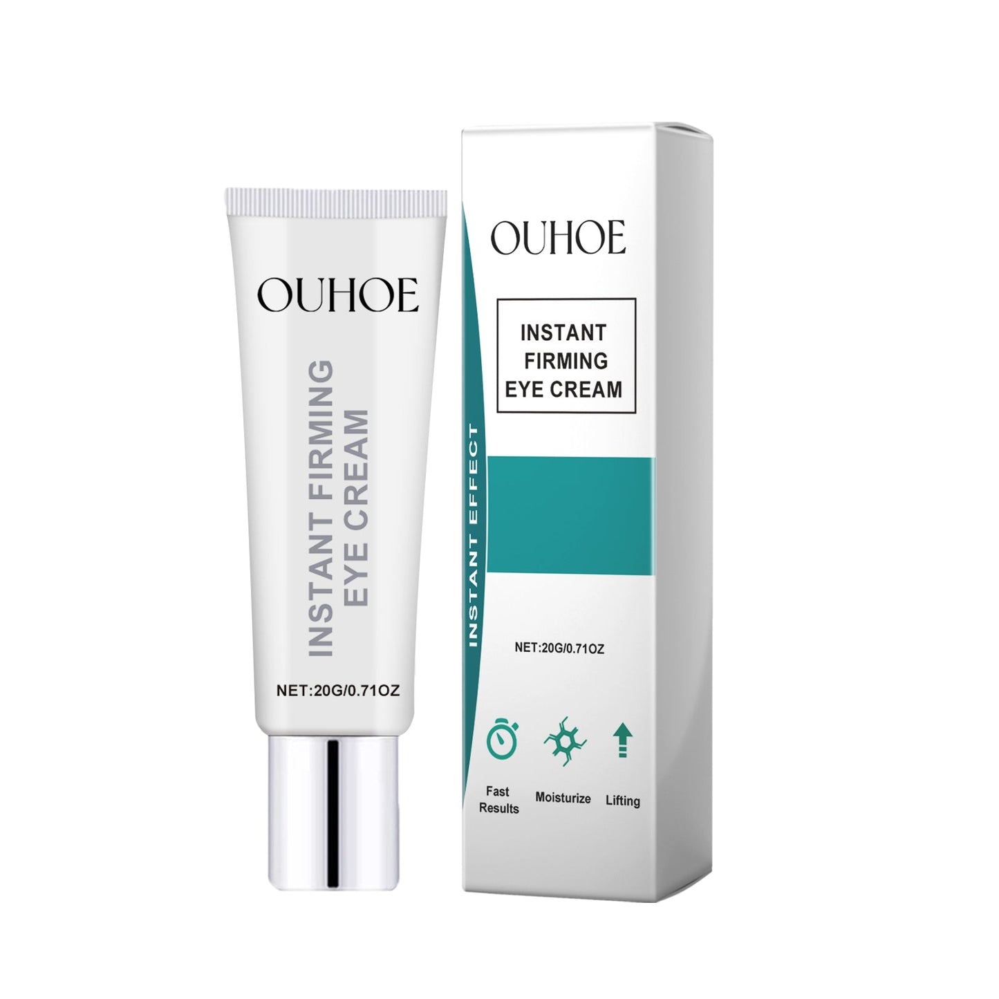 Instant Firming Eye Cream, Elastic Tightens Eye Skin Moisturizing Treatment To Reduce Fine Lines And Dark Circles Under The Eyes - Korvel