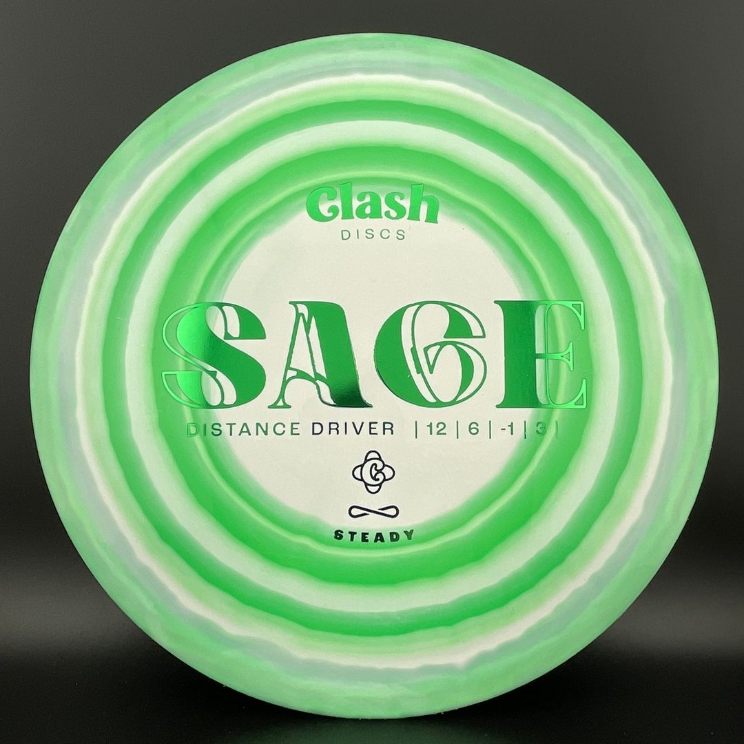 Steady Ring Sage - First Run Disc Golf Driver
