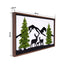 Deer Metal Art Moss Wall Decor - Korvel