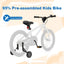 Vélo pour enfants de 18 pouces pour garçons et filles de 4 à 8 ans