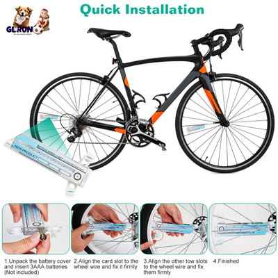 GBruno 32LED Patterns Cycling Lights - 2 Pcs