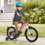 Vélo d'entraînement Gbruno de 18 pouces pour enfants de 4 à 8 ans