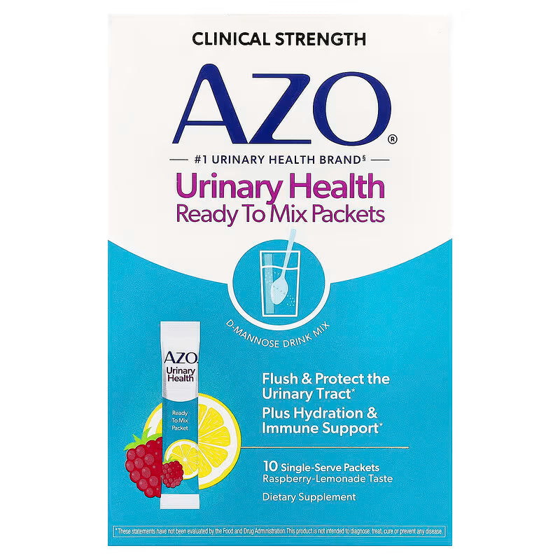 AZO Daily Support Raspberry Lemonade Flavor 10 Count Pack
