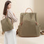 Fashion Commuter Contrast Color Travel Bag Backpack