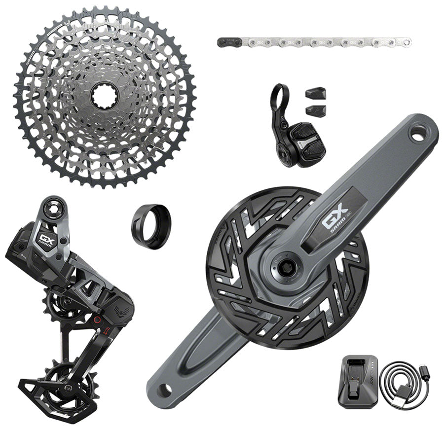 Grupo SRAM GX Eagle T-Type Ebike AXS con brazos de manivela de 160 mm