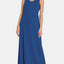 Scoop Neck Wide Strap Tank Dress - Elegant and Versatile