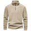 Fashion Personality Stand-Collar Zippered Sweatshirt