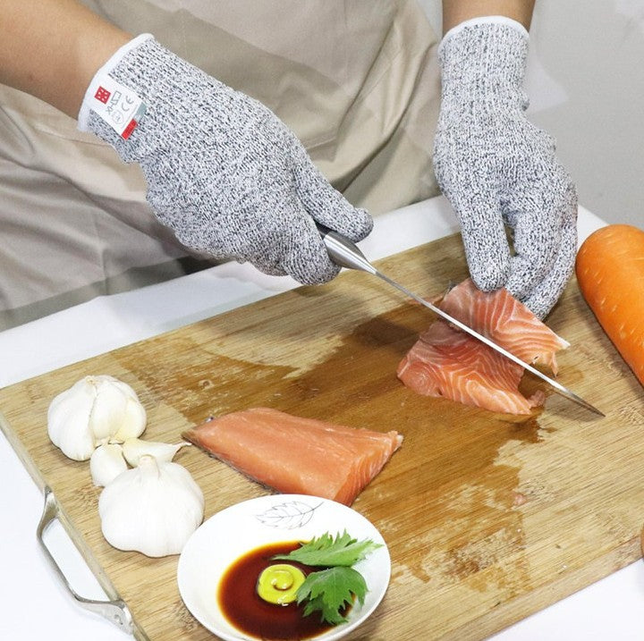 Gants de sécurité résistants aux coupures HPPE de classe 5