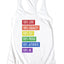 100% Me Racerback Tank Top