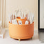 Home desktop rotatable dustproof large capacity pen holder storage box bathroom cosmetics sundries storage box - Korvel
