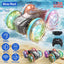 Voiture RC amphibie 2 en 1 avec contrôle gestuel et lumières RGB