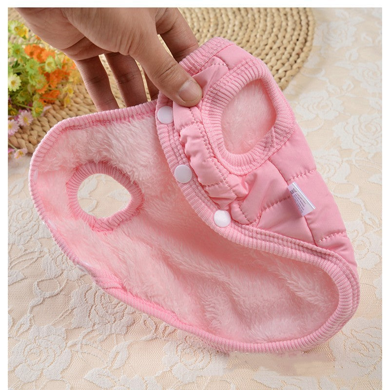 Winter Cotton Dog Vest Jacket for Pets