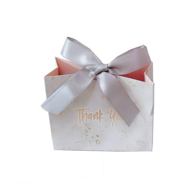 Elegant Marbled European Style Gift Bag for Weddings