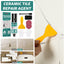 EELHOE Tile Repair Paste Tile Repair AB Glue Set Crack Repair Agent Ceramic Adhesive - Korvel