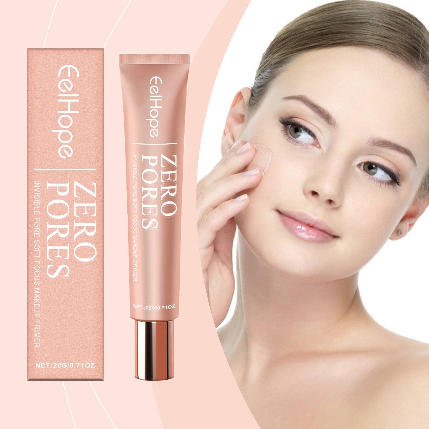 Primer, Primer Primer, Brightening Skin, Natural Radiance, Gentle, Non-Greasy Base - Korvel