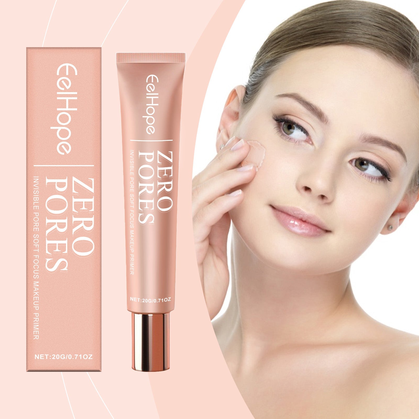 Primer, Primer Primer, Brightening Skin, Natural Radiance, Gentle, Non-Greasy Base - Korvel
