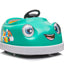 Bumper Car for Kids, 12v Dual Drive 1-6 Years Old Children's Electric Car with Pushrod Dinner Plate  Music Rocking Horse - Korvel