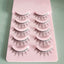 Cartoon Bushy Black Terrier Big Devil False Eyelashes Whole Piece Barbie Eyelashes Natural Little Devil - Korvel