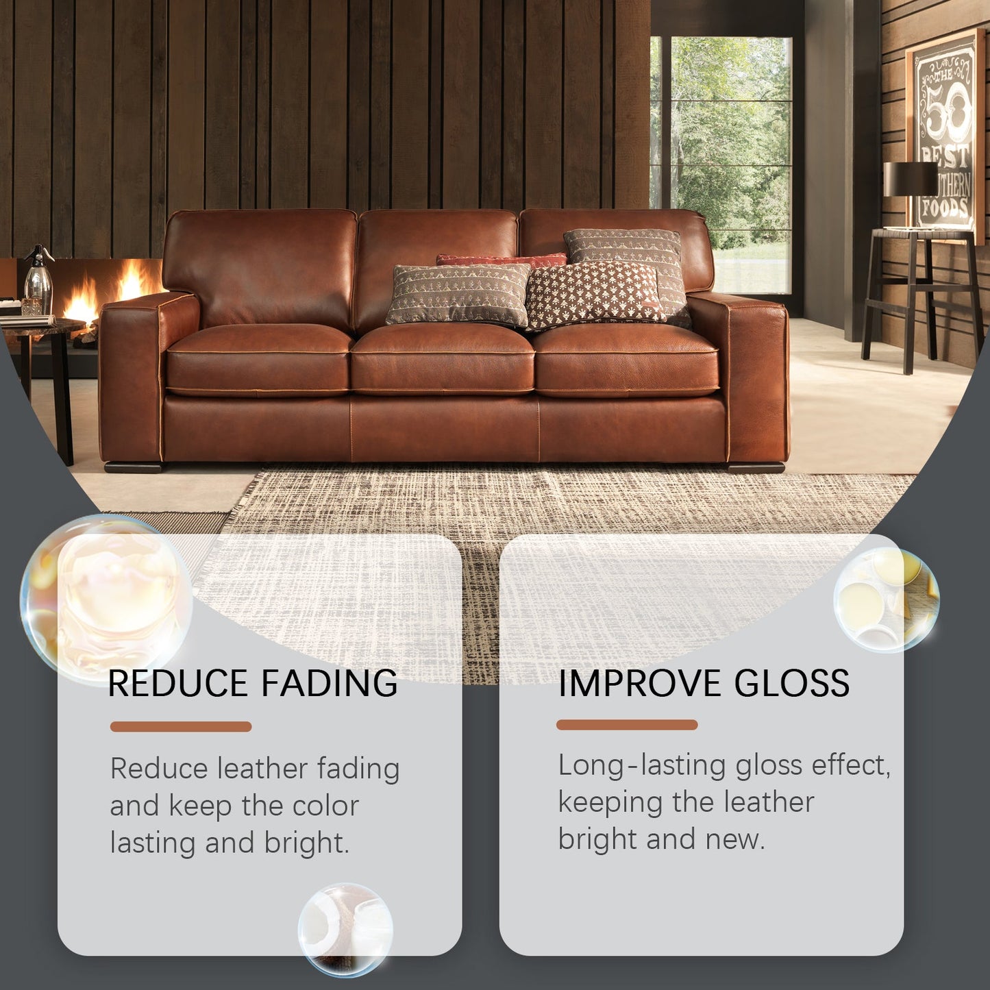 Leather Repair Cream, Leather Care Cream Sofa Car Seat Multi-Functional Leather Repair Cream - Korvel