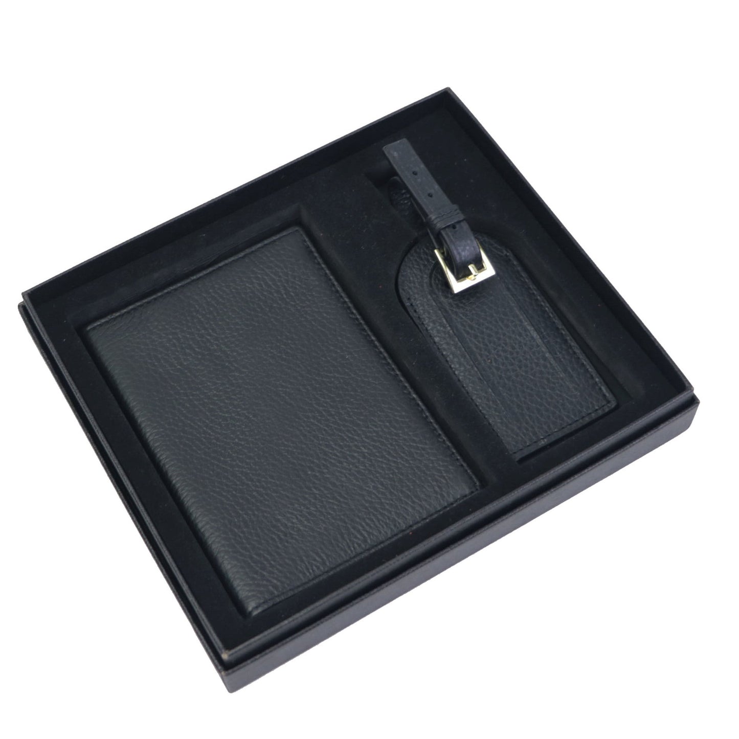 Premium First Layer Cowhide Vaccine Certificate Passport Holder