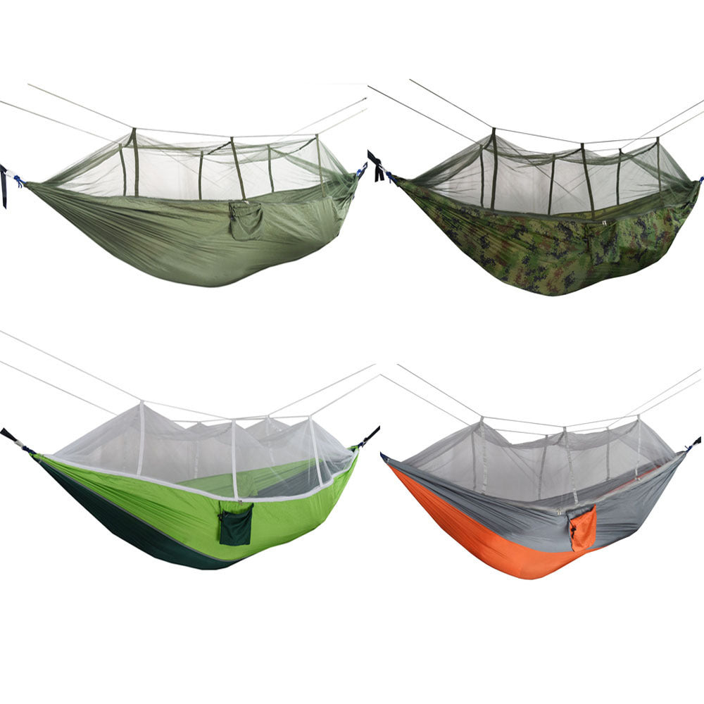 Premium Parachute Cloth Hammock with Mosquito Net